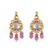 pink ruby pearl necklace set from Amaira