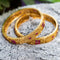 Gold platted imitation Bangles pack of 2