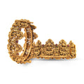 gold polish laxmi goddess temple jewellery bangles 