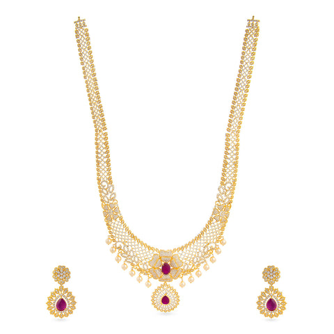 Krushna Long Necklace Set