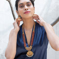 Raani Haar Aviva Long Necklace Set with beautiful stone work