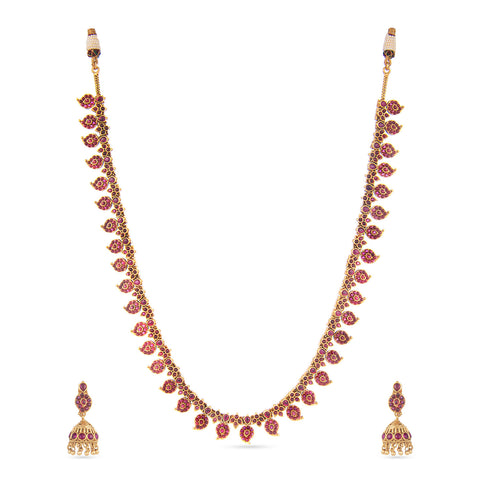 Meera Long Necklace Set