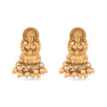 Gold plated imitation temple jewellery earrings