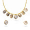 pearl necklace set from mother of pearl collection